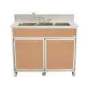 Monsam Three Deep Compartment Portable Sink PSE-2003R