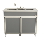 Monsam Three Deep Compartment Portable Sink PSE-2003R
