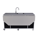 Monsam Portable Sink w/ Added Storage and Fold-Down Counter Space, PSE-2042