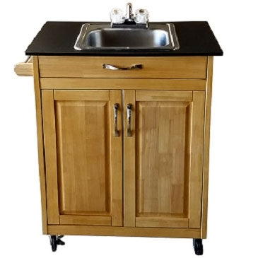 Monsam Single Deep Basin Self Contained Portable Sink PSW-009