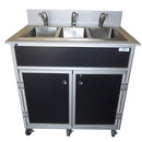 Monsam Three Deep Compartment Portable Sink PSE-2003R