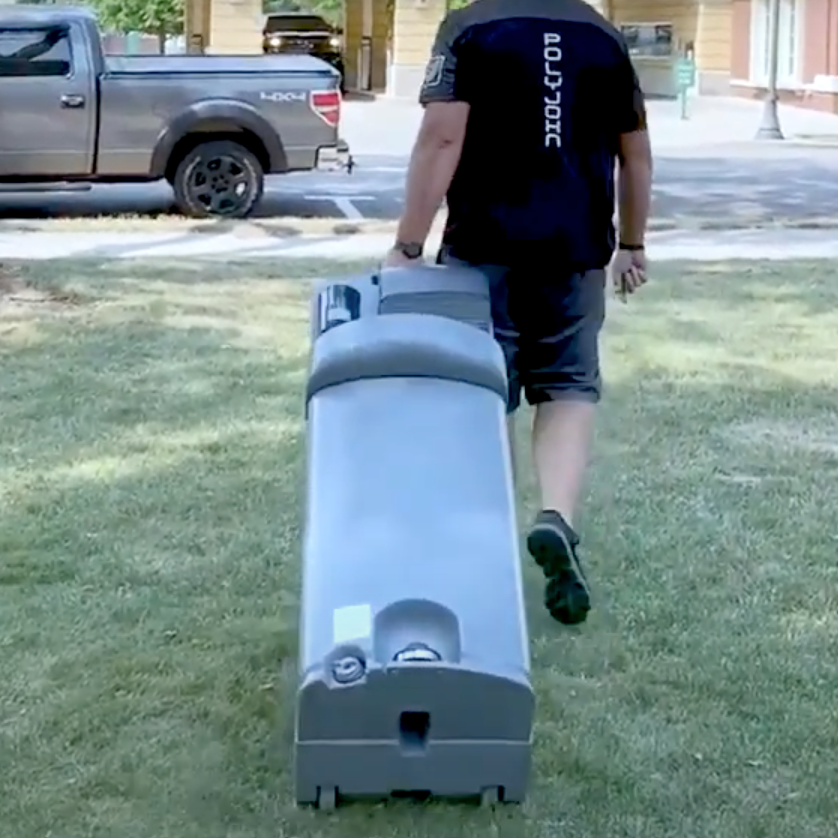 PolyJohn Portable Hand Washing Sink, Heated, Encore, PSW32000