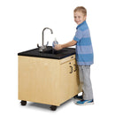 Jonti-Craft 1380JC, 26" Non-Heated Unit, Cold Water Only, Child Height Portable Sink