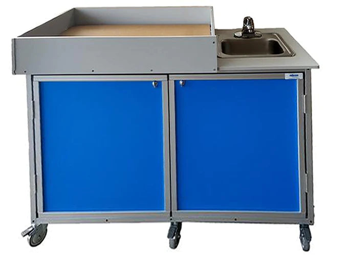 Monsam Diaper Changing Station w Portable Stainless Steel Sink PSE 2010