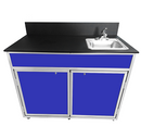 Monsam PSE-2046 Demonstration Workstation with Extended Countertop and Portable Self Contained Sink