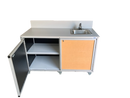 Monsam PSE-2046 Demonstration Workstation with Extended Countertop and Portable Self Contained Sink