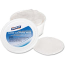 Genuine Joe GJO15050 Pre-Moistened Hand Cleaning Pads, 3" Roll Diameter, WhitePack, 50/Pack