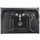Ozark River ADSTK-AB-AB1N Premier Black, 37.25" Adult Height Portable Sink, ABS Countertop