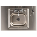 Ozark River ADSTK-SS-SS1N Premier S1 Black, 37.50" Adult Height Portable Sink, Stainless Steel Countertop