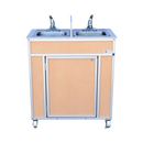 Monsam NSF Certified Double Compartment Self-Contained Sink NS-009D