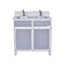 Monsam NSF Certified Two Bowl Hand Washing Portable Sink NS-002