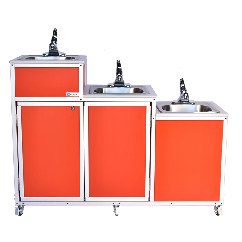 Monsam Three Level Portable Self Contained Sink  PSE-0123