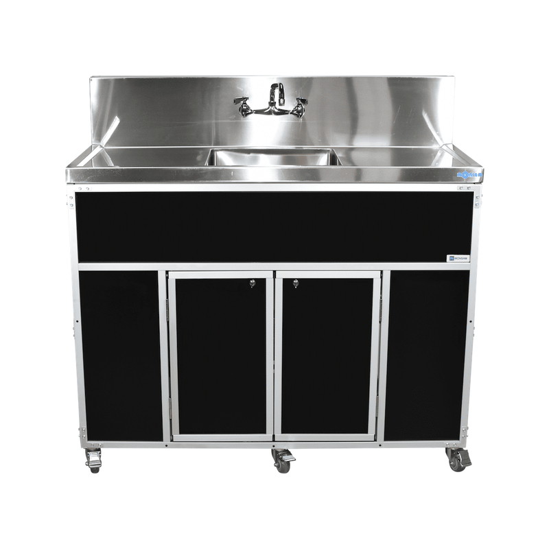 Monsam Commercial Single Deep Basin Portable Hand Wash Sink PSE-2001LA