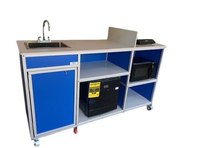 Monsam PK-001 Portable Mobile Kitchen w/ Sink