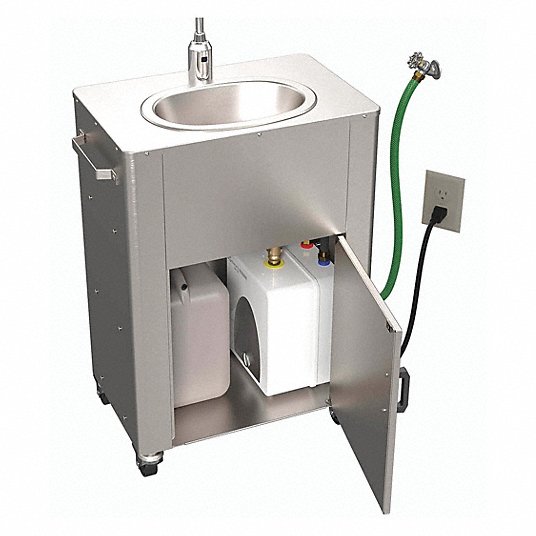 Acorn Wash-Ware, Deluxe PS1000 Series, Portable Hand Washing Station, Heated - PS1040-F40
