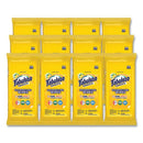 Fabuloso Multi Purpose Wipes, Lemon, 7 x 7, 24/Pack, 12 Packs/Carton - CPC98719