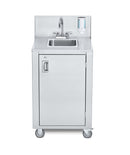 Crown Verity CVPHS-4C Portable Hand Sink, Stainless Steel, Cold Water Only, Compact Spacesaver