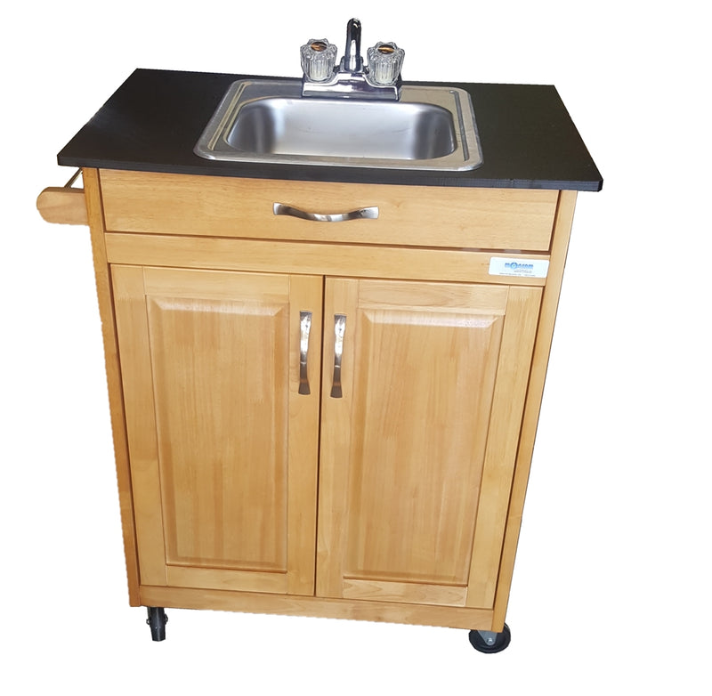 Monsam Single Basin Self Contained Portable Sink Model PSW-009S