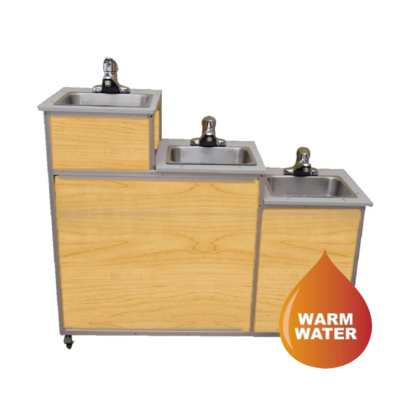 Monsam Three Level Portable Self Contained Sink PSE0123