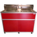 Monsam Commercial Three Bowl Portable Sink PSE-2003SD