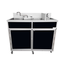 Monsam NSF Certified Four Bowls Hand Washing Self Contained Portable Sink NS-004