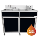 Monsam NSF Certified Four Bowls Hand Washing Self Contained Portable Sink NS-004