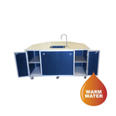 Monsam Portable Sink w/ Added Storage and Fold-Down Counter Space, PSE-2042