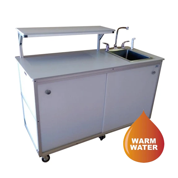 Monsam FSC-002 Food Cart w/ Serving Shelf