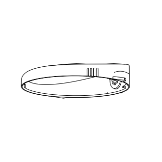 PolyJohn PSD1-0003 Circular Soap Dispenser Top