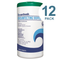 Boardwalk Disinfecting Wipes, 8 X 7, Fresh Scent, 35/Canister, 12 Canisters/Carton - BWK454W35