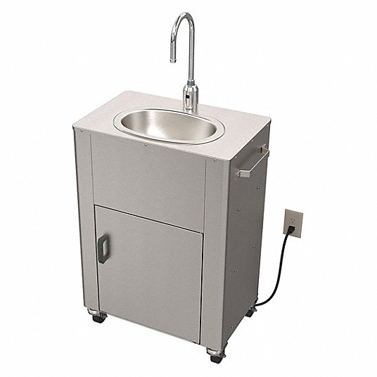 Acorn Wash-Ware, Deluxe PS1000 Series, Portable Hand Washing Station, Sensor Faucet Operation, Non-Heated - PS1030-F31