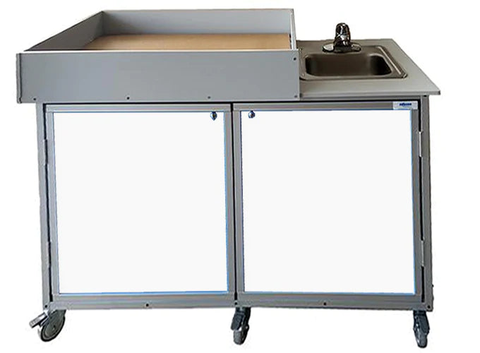 Changing table with sales portable sink