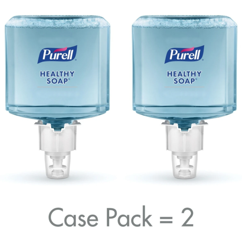 Purell Healthy Soap Starter Kit w/ White Touchless Dispenser and Refills