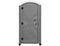 Portable Restroom (Satellite Axxis 1) Heavy Duty Self Closing Hinges, 60 Gallon Waste Tank