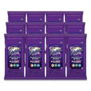 Multi Purpose Wipes, Lavender, 7 x 7, 24/Pack, 12 Packs/Carton