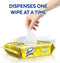 Lysol Disinfecting Wipes, Kills 99.9% of Viruses and Bacteria, 80 Wipes/Pack, 6 Packs/Case - RAC99716