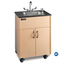 Ozark River ADSTM-LM-SS1DN Premier 1D Maple, 37.50" Adult Height Portable Sink, Millwork Countertop