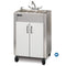 Ozark River ESLSWW-SS-SS3N Elite LS 3, 38.50" Adult Height Portable Sink, Stainless Steel Countertop