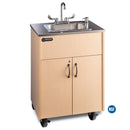 Ozark River ADSTM-SS-SS1DN Premier S1D Maple, 37.50" Adult Height Portable Sink, Stainless Steel Countertop